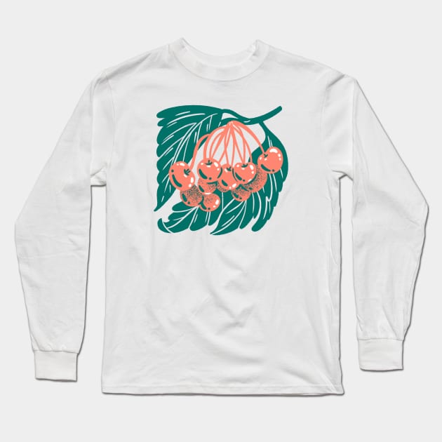 Cherries Long Sleeve T-Shirt by JordanKay